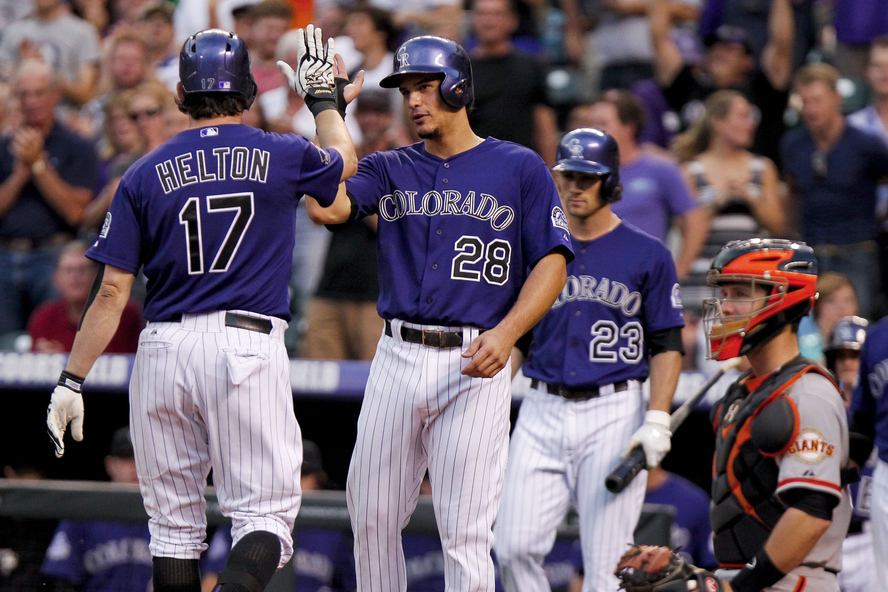 Nolan Arenado, Todd Helton